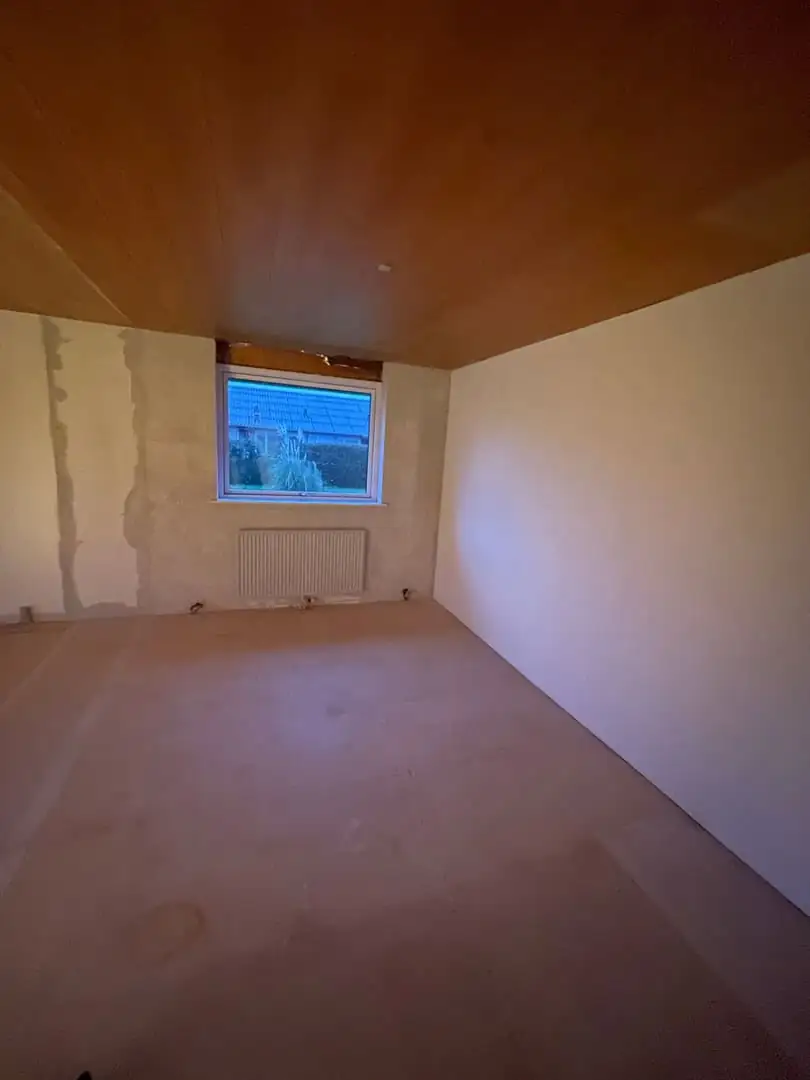 Renovering Frederikssund — værelse under renovering
